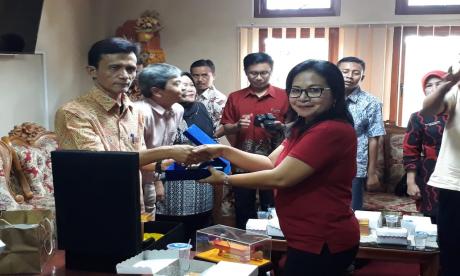 Kunjungan Kerja Disdukcapil Kab. Cianjur