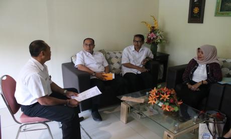 Kunjungan dari Dukcapil Kab. Banjar