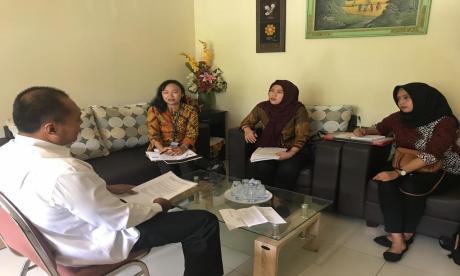 Kunjungan studi banding dari Sekretariat Kabinet RI