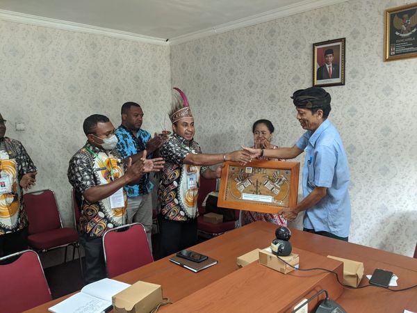 Kunjungan Peserta Diklat PIM IV dari Pemerintah Provinsi Papua