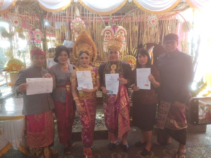 Jemput Bola Pencatatan Perkawinan Langsung Jadi di Tabanan