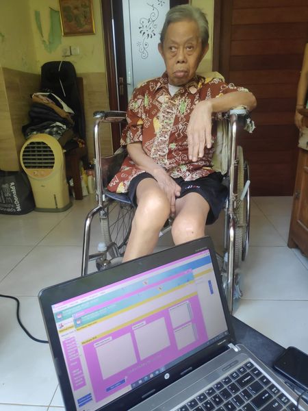 Jemput Bola Perekaman Warga Sakit di Desa Dangri Kelod dan Lurah Kesiman