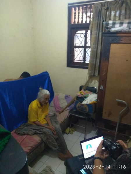 Jemput Bola Perekaman Warga Sakit Desa Dangin Puri Kaja