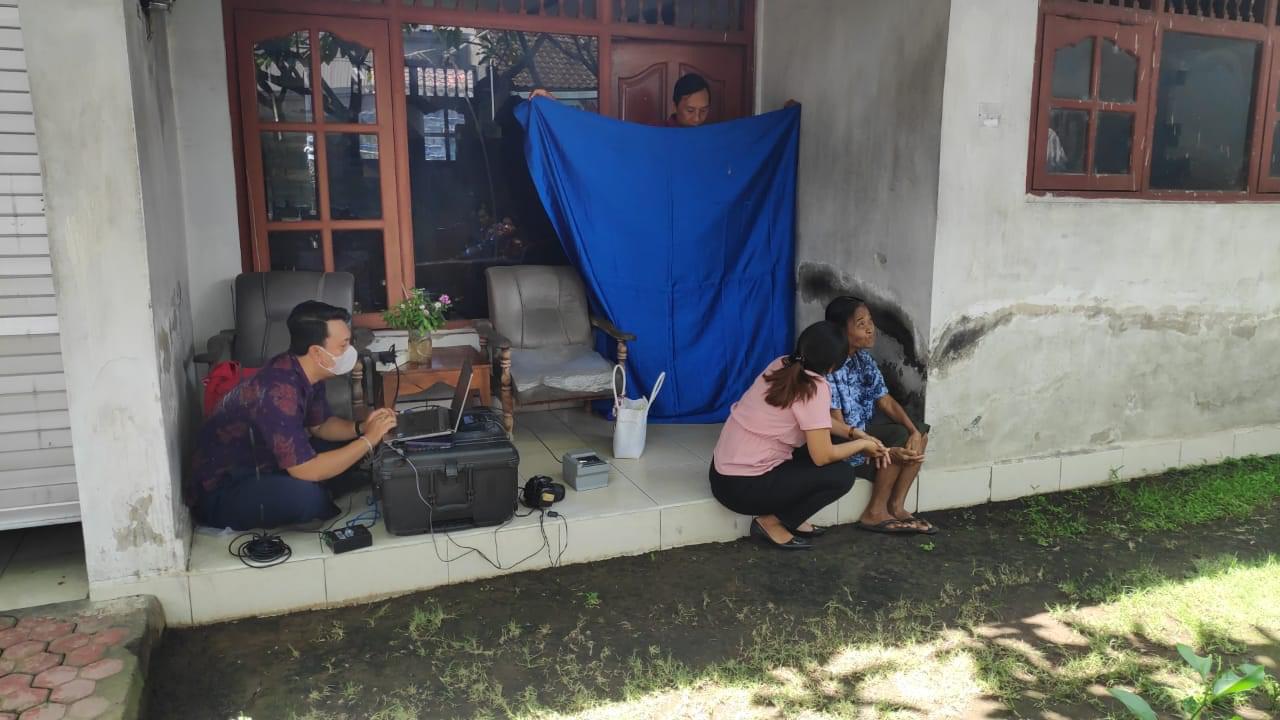 Jemput Bola Perekaman Warga Sakit