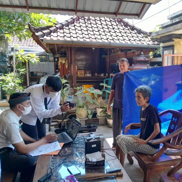 Kegiatan Jemput Bola Warga ODGJ dan Warga Sakit di Desa Pemecutan Kaja dan Kelurahan Sesetan