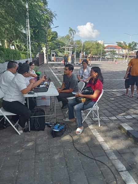 Jemput Bola Keliling Disdukcapil Kota Denpasar di Grand Lucky Udayana