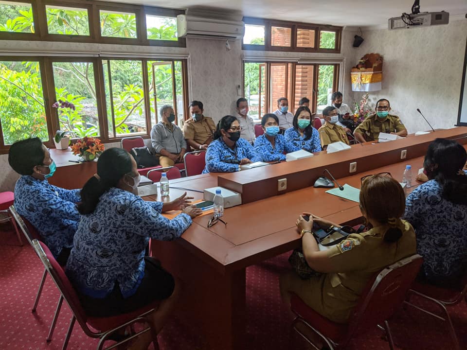 Rapat Evaluasi Pendataan Penduduk Non Permanen