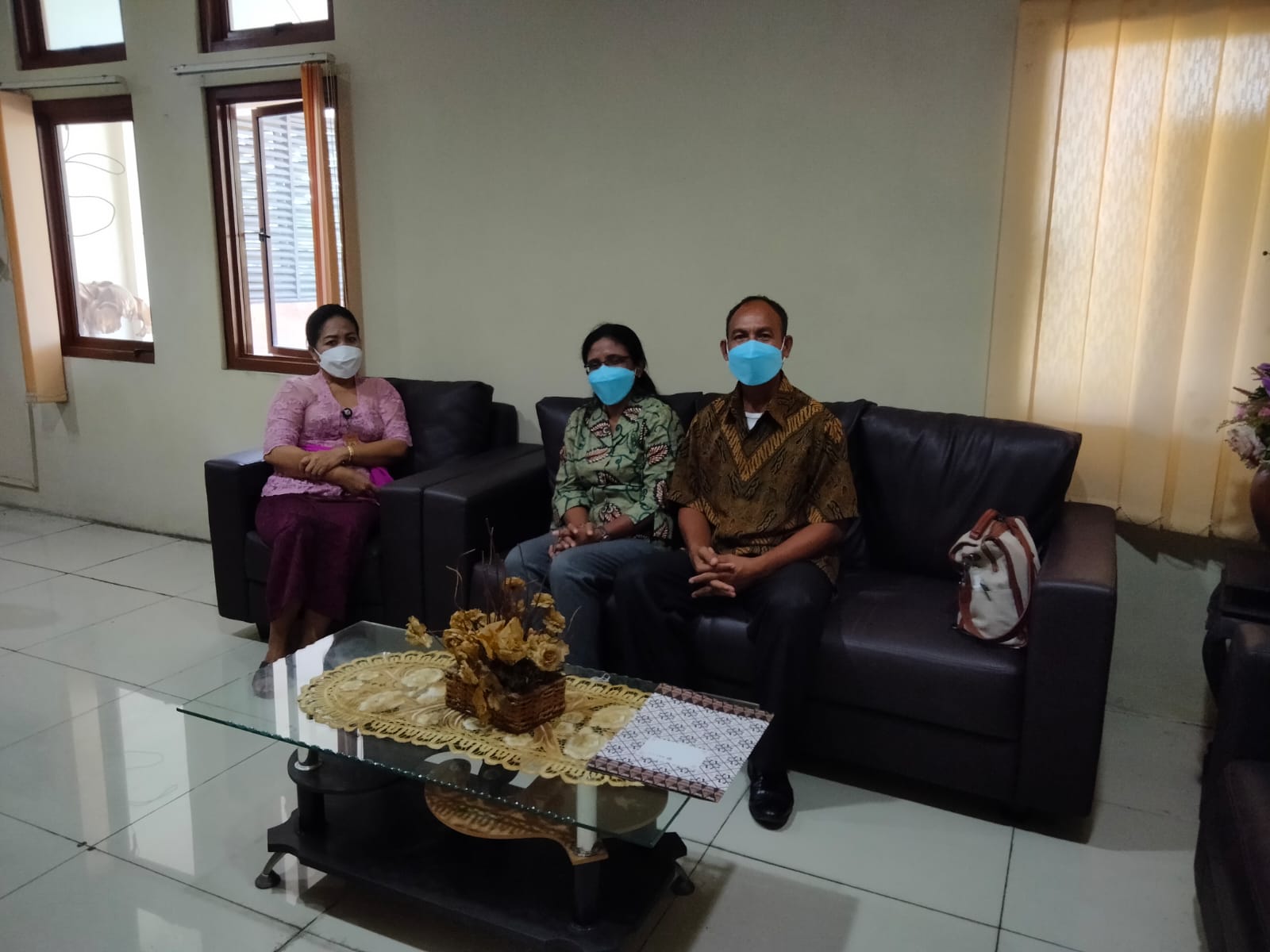 Kunjungan kerja dari Disdukcapil Malaka