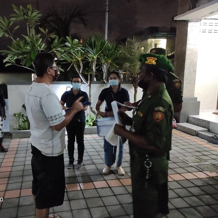 Kegiatan Pendataan Penduduk Non Permanen di Kel Kesiman