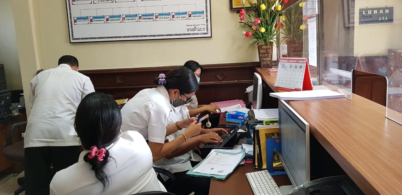 Kegiatan Monev SIAK di Kantor Desa/Kelurahan