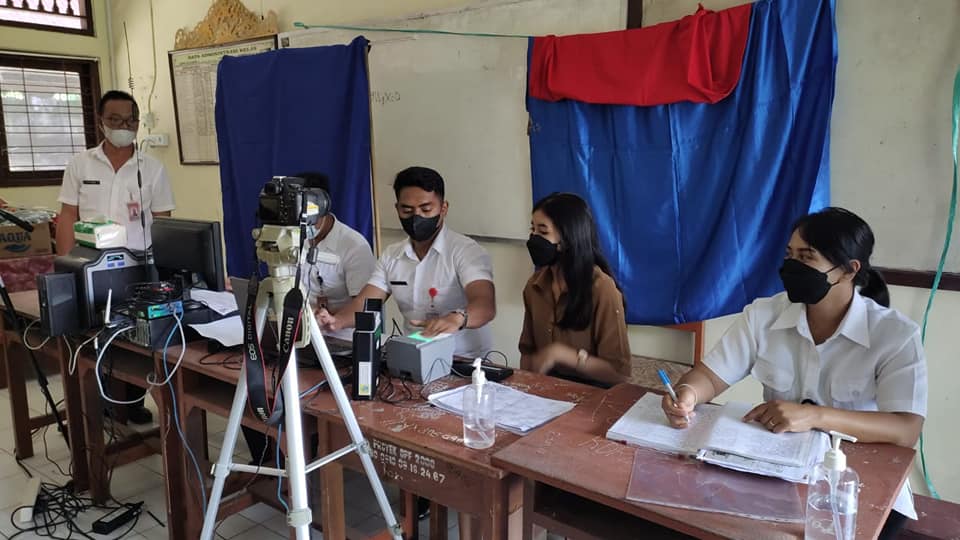 Perekaman KTP-el untuk siswa di SMA