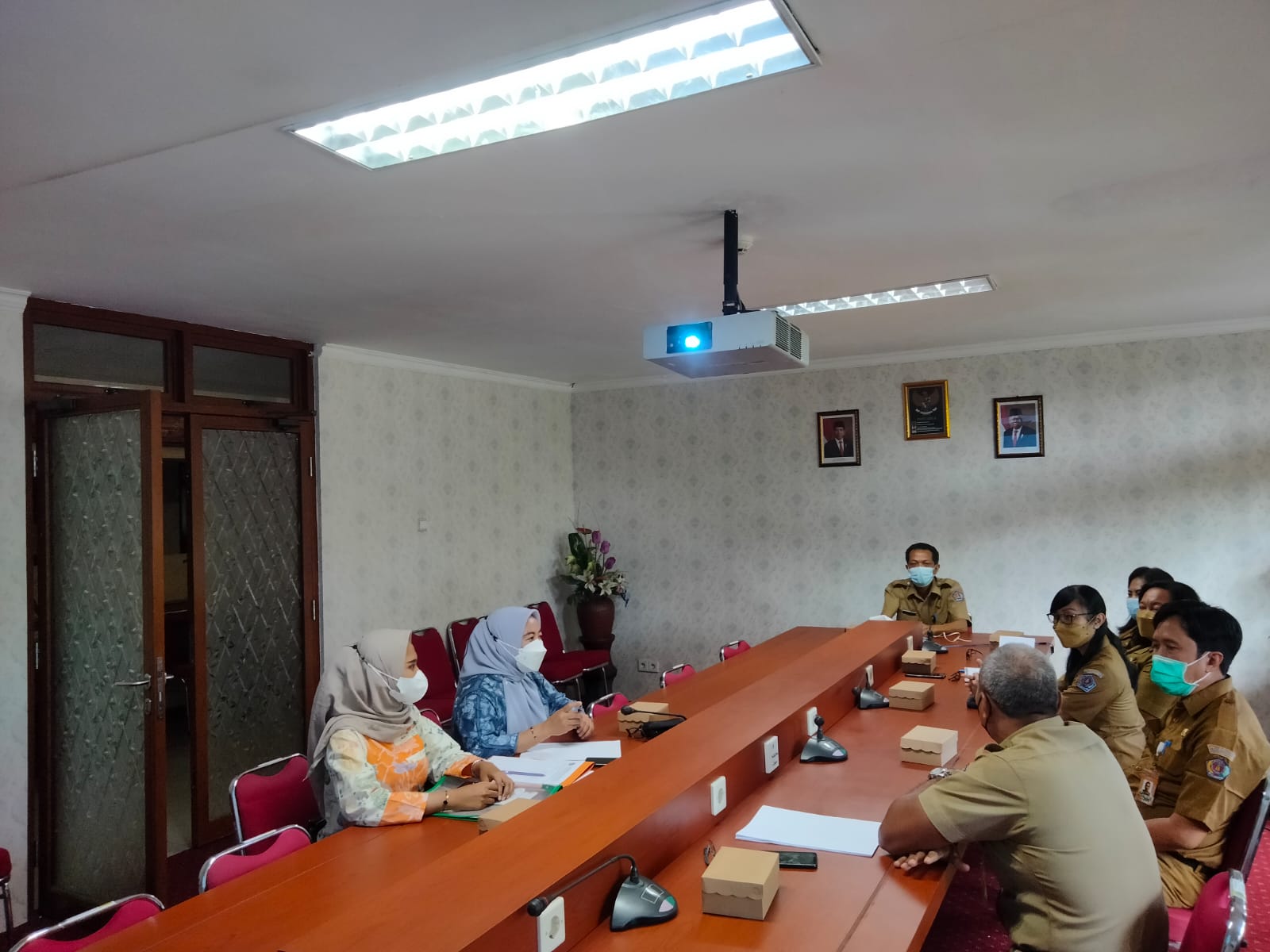 Kunjungan Kerja dari Disdukcapil Kota Binjai