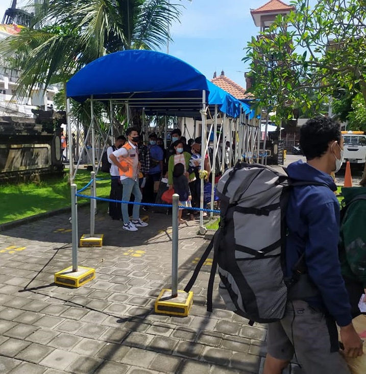 Pendataan Penduduk di Pelabuhan Benoa