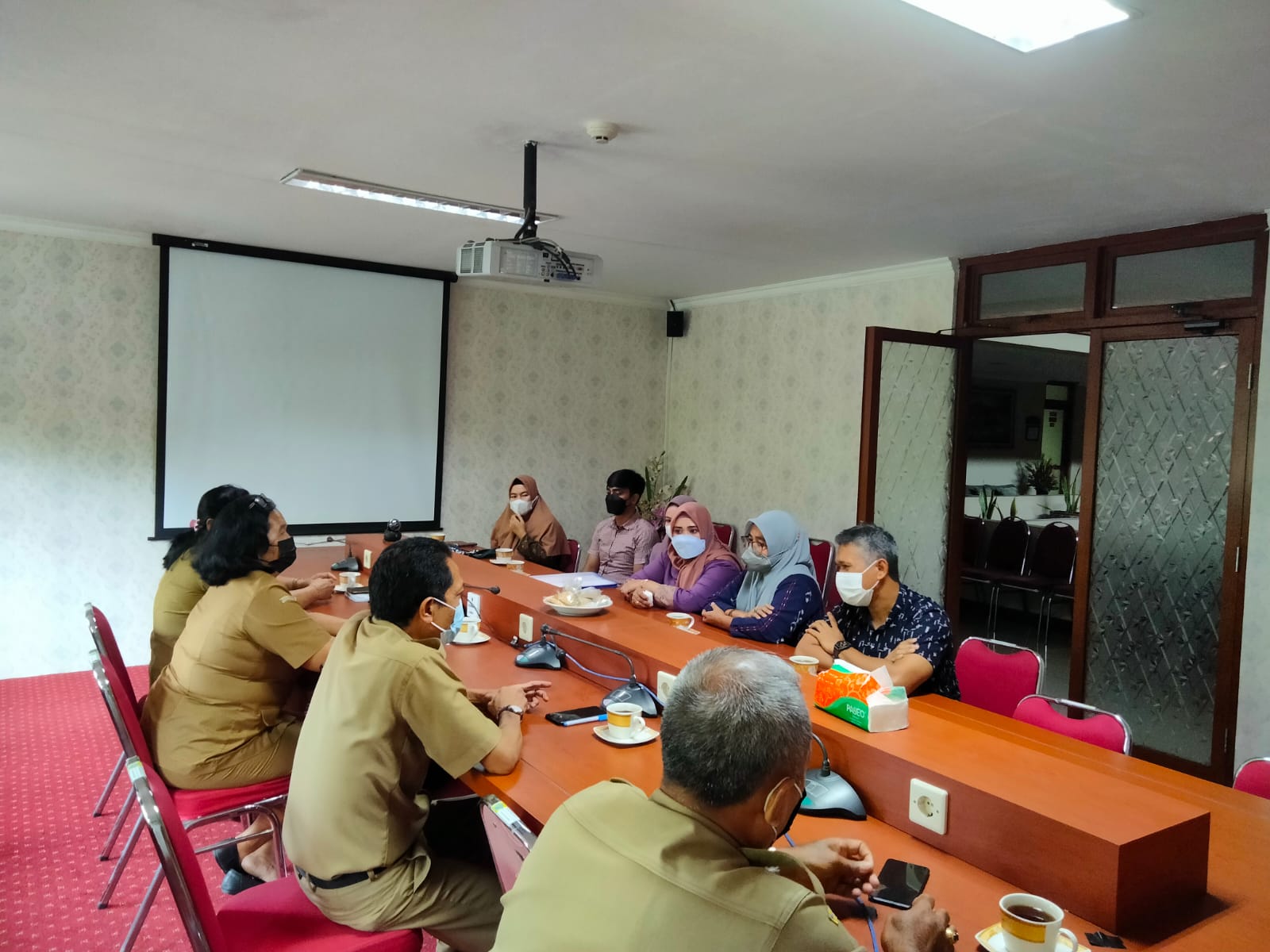 Kunjungan Kerja dari Disdukcapil Kota Pinrang