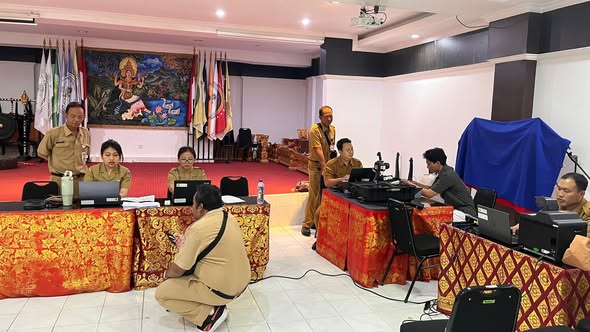 Kegiatan Jemput Bola perekaman KTP-el dan aktivasi IKD di SMA Dwijendra