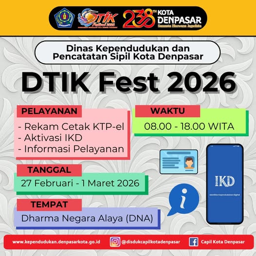 Pelayanan pada acara DTIK Fest 2026